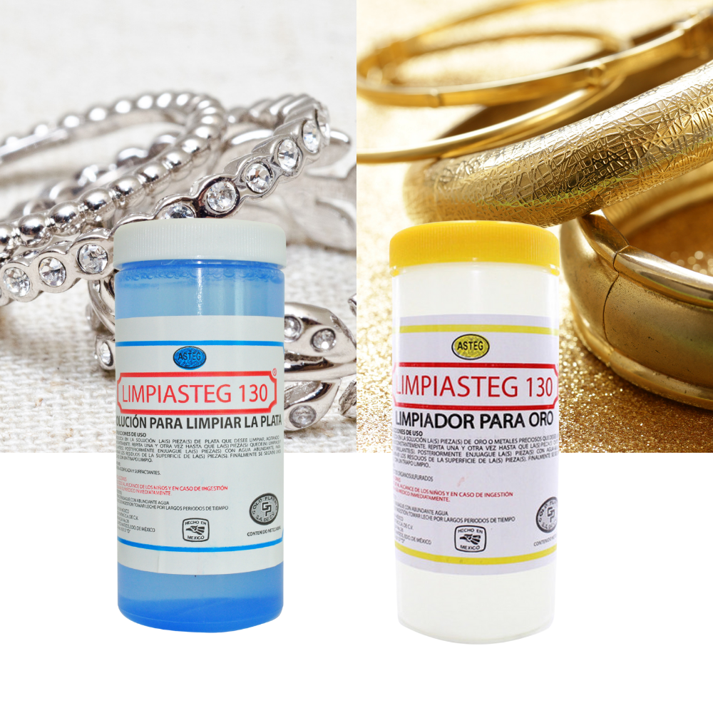 Limpiador De Plata Y Oro + Paño Chico Para Joyería