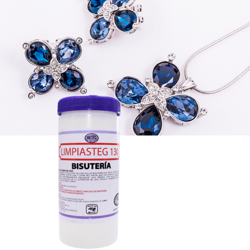 Kit Solución Joyería De Limpieza Para Perlas Y Bisutería