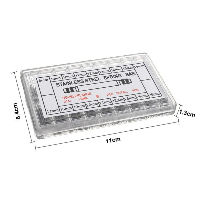 Kit De Pernos De Acero Para Extensibles Y Correas De Reloj