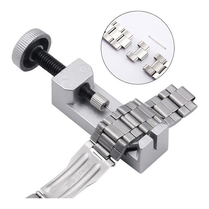 Herramienta Removedor De Eslabones Ajustable Base/tornillo