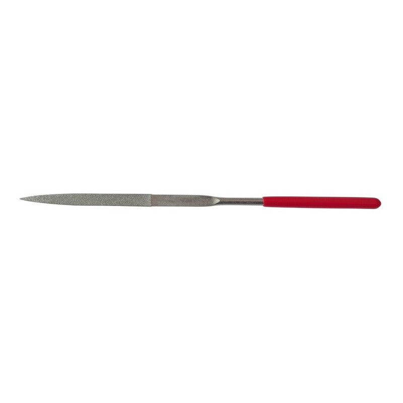 Lima De Aguja Diamantada Media Caña 14 Cm