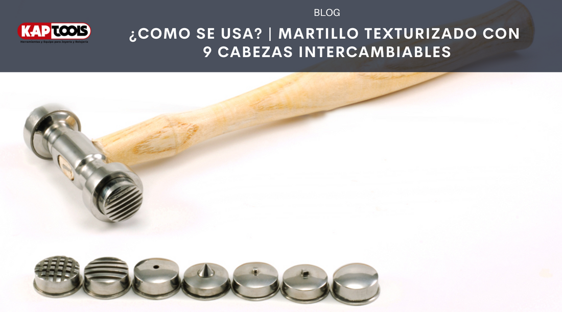 ¿Como se usa? | Martillo texturizado