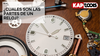 ¿Cuales son las partes del reloj?