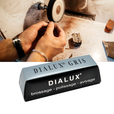 Pasta Dialux Gris Para Pulir Acero Inoxidable