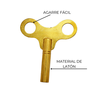 Llave Para Dar Cuerda A Reloj De Pared No. 5