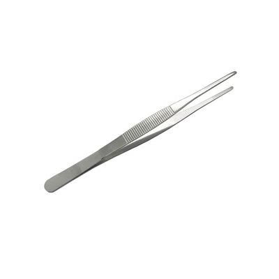 Pinza De Acero Inoxidable Para Cargar Con Punta Roma Chata 6" 152 mm