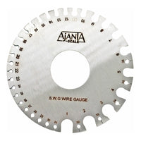 Calibrador De Alambre Y Lamina Del 0-36 De Acero Inoxidable