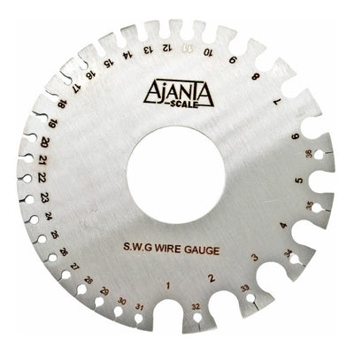 Calibrador De Alambre Y Lamina Del 0-36 De Acero Inoxidable