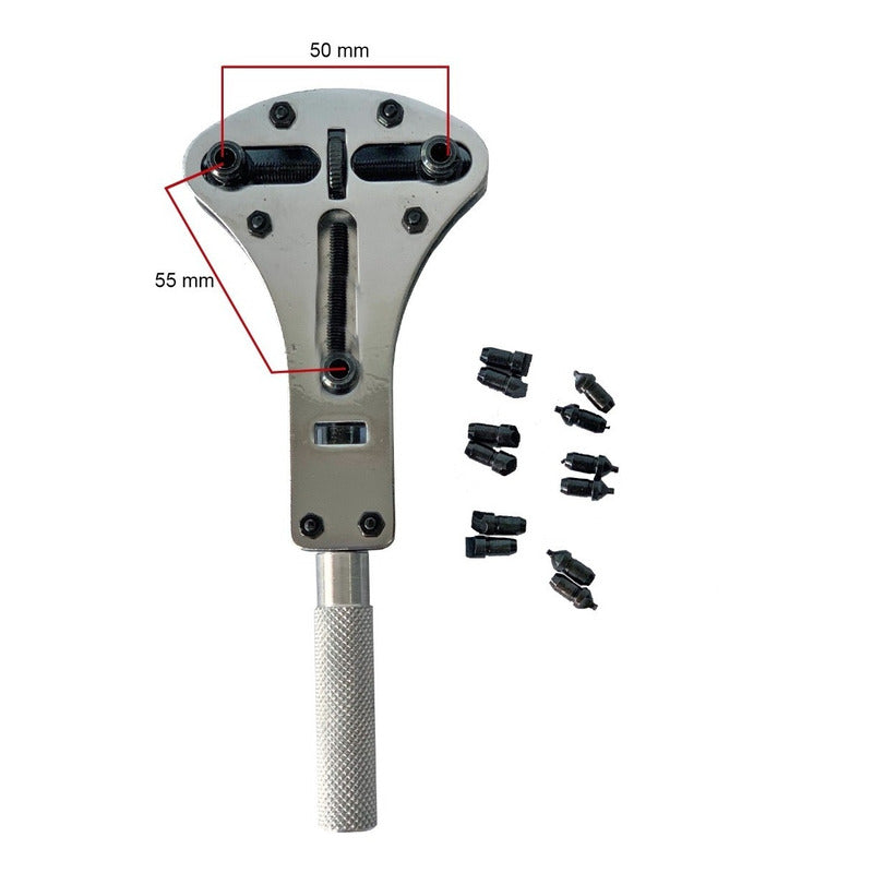 Kit De Llave Jaxa Y Sujetacajas Para Abrir Relojes Jumbo
