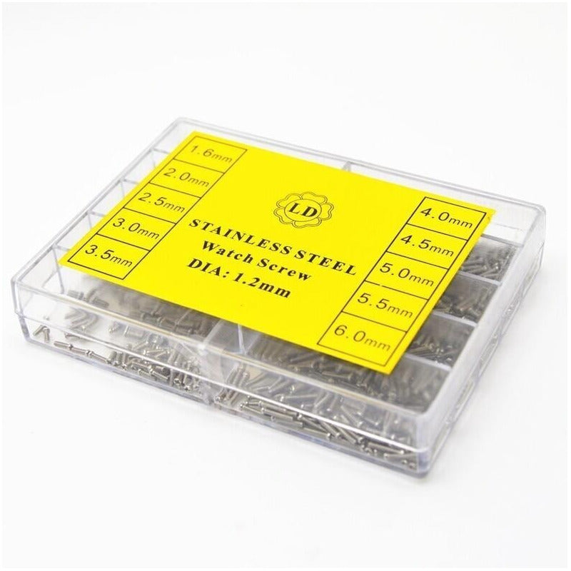 Kit De Micro Tornillos Surtidos De 1.2mm Relojes, Lentes