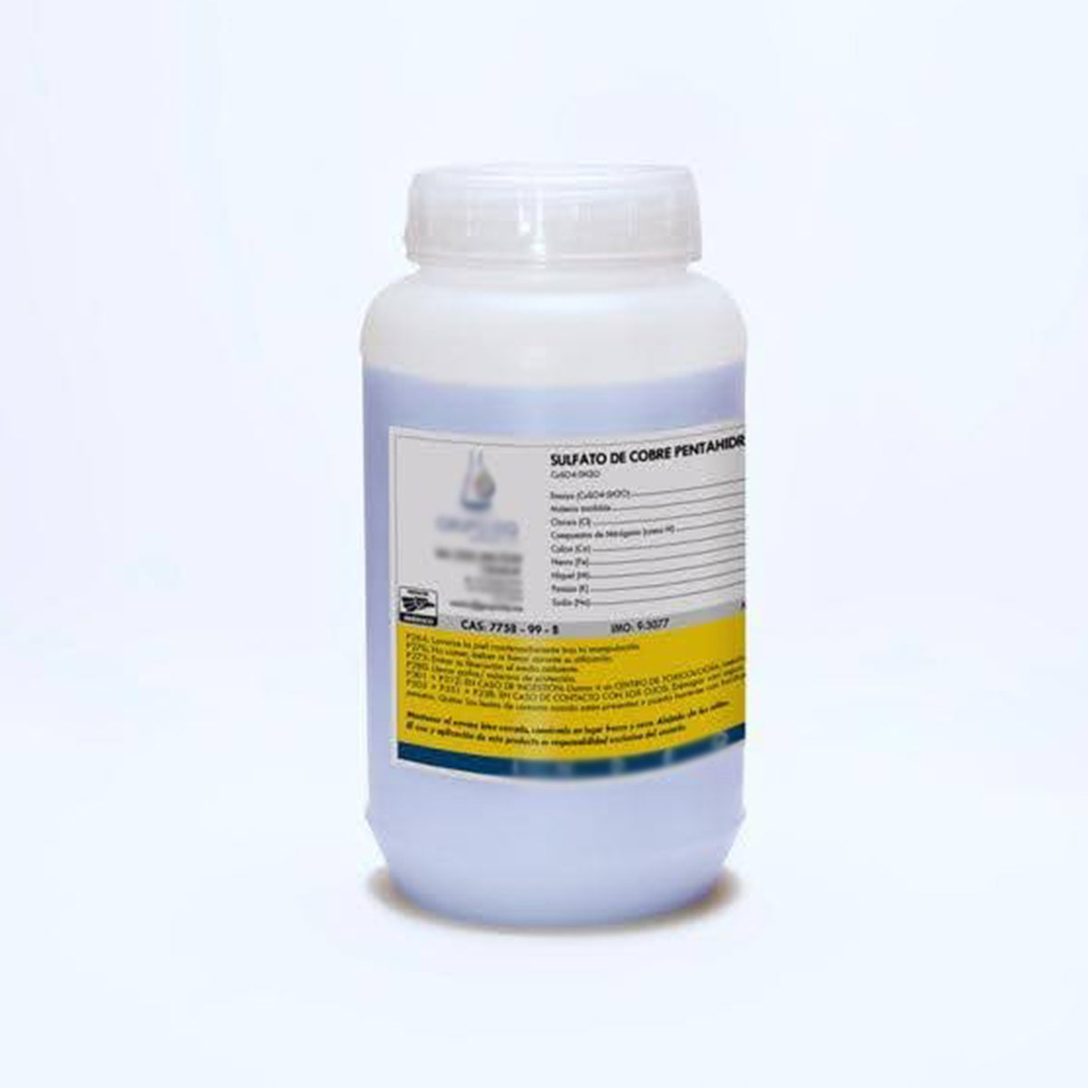Sulfato de Cobre Comercial - 1 Kg